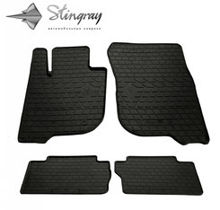 Гумові килимки в салон Mitsubishi Pajero Sport 2015+, Stingray
