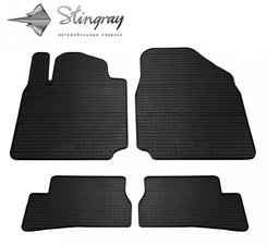 Гумові килимки в салон Nissan Micra K12 2003-2010, Stingray