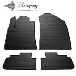 Гумові килимки в салон Peugeot 407, Stingray