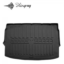 Килимок в багажник Nissan Qashqai 2017-2021, верхній, Stingray 3D