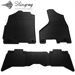Гумові килимки в салон Dodge RAM CrewCab, Stingray