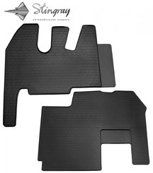 Передні гумові килимки Renault Magnum, Stingray