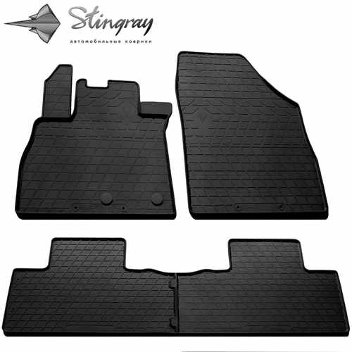 Гумові килимки в салон Renault Scenic/Grand 2016+︎, Stingray