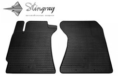 Передні гумові килимки Subaru Forester II 02-07, Stingray
