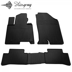 Гумові килимки в салон Hyundai Tucson NX4 2021+, Stingray