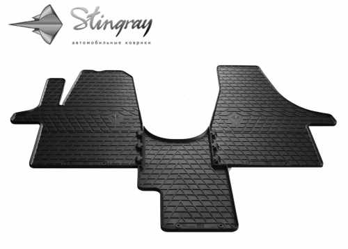 Резиновые коврики в салон Volkswagen T6 2015+, 1+1 места, Stingray