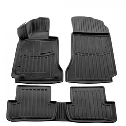 Килимки Stingray 3D (5 шт) для Mercedes C-class W204 2007-2015рр