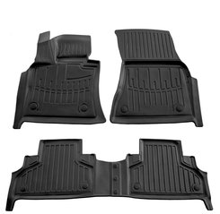 Килимки в салон BMW X6 F-16 2014-2019, Stingray 3D