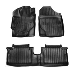 Килимки Stingray 3D (4 шт) для Toyota Yaris 2010-2020 рр