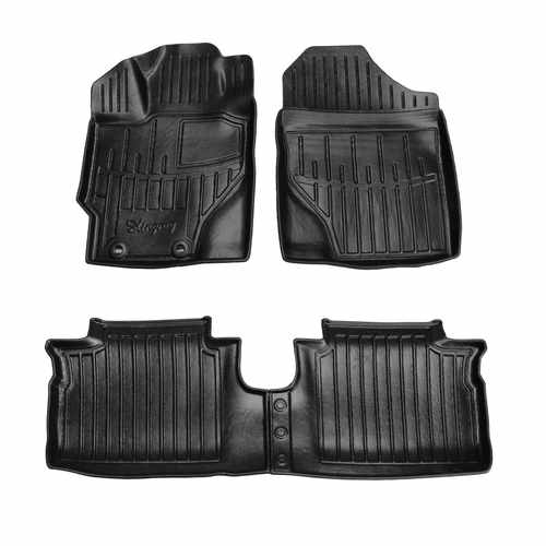 Килимки Stingray 3D (4 шт) для Toyota Yaris 2010-2020 рр