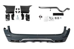Задній бампер AMG (для cередньої бази, ABS) для Mercedes Sprinter W907/W910 2018- рр