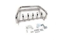 Кенгурятник WT003 (нерж) 60мм, з написом для Volkswagen LT 1998↗ мм.