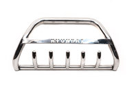 Кенгурятник WT004 (нерж) для Hyundai H200, H1, Starex 2008↗ мм.