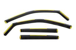 Вітровики Mercedes GLE/ML class W166 2011-2018, вставні, Niken Luxury (4 шт)