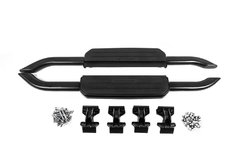 Бокові пороги OEM Black (для короткого, 2 шт) для Land Rover Defender 2019- рр