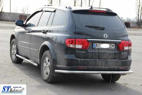 Задня дуга AK005 (нерж) для SsangYong Kyron 2008-2024 рр