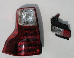 Задние фонари красные для Toyota Prado 150 2009-2013
