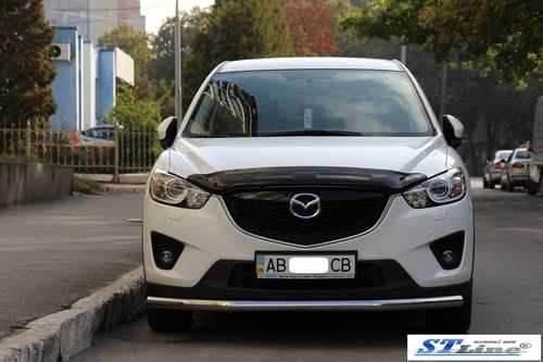 Передній захист ST008 (нерж) для Mazda CX-3 2015+ 
