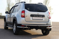 Задняя дуга AK005-Special (нерж.) для Dacia Duster 2008-2018 гг