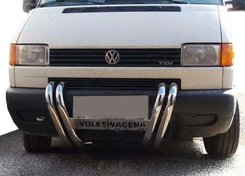 Кенгурятник ST006 (нерж) для Volkswagen T4 Transporter