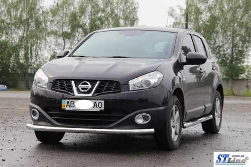 Передній вус ST008 (нерж) 51 мм для Nissan Qashqai 2010-2014