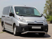 Передній захист ST007 (нерж.) 60 мм для Citroen Jumpy 2007-2017 років