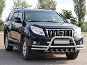 Кенгурятник WT003-2-Plus (нерж) для Toyota Land Cruiser Prado 150
