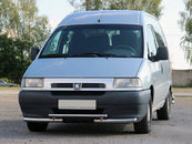 Передній захист ST009 (нерж) 60 мм для Fiat Scudo 1996-2007 років