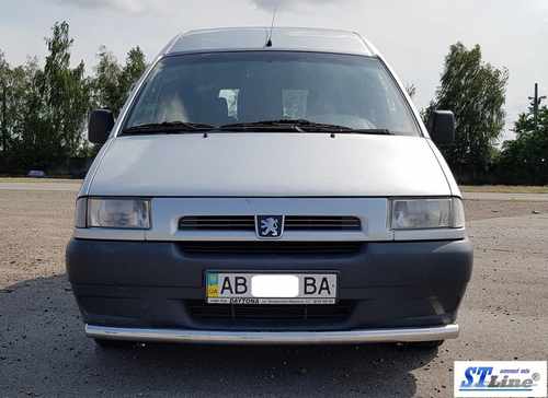 Передній захист ST008 (нерж) 60 мм для Citroen Jumpy 1996-2007 років
