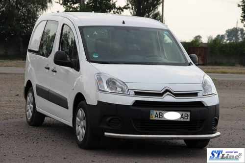 Передній захист ST008 (нерж.) 70 мм для Citroen Berlingo 2008-2018 