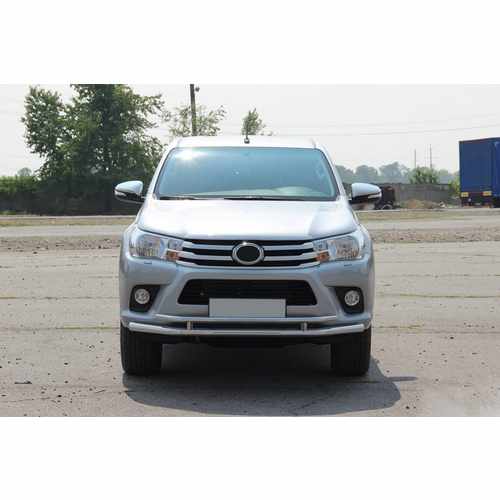 Передній захист ST018 (нерж) для Toyota Hilux 2015+ рр