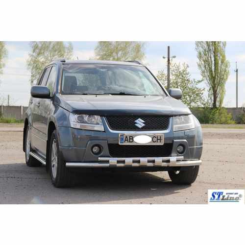 Передній вус ST015 (нерж) для Suzuki Grand Vitara 2005-2017 