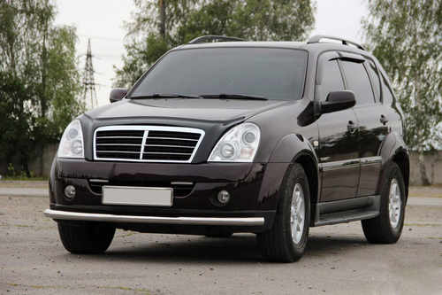 Передній захист ST008 (нерж) для SsangYong Rexton I 2001-2017 