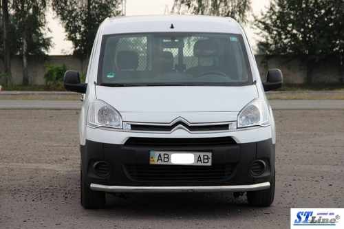 Передній захист ST008 (нерж.) 70 мм для Citroen Berlingo 2008-2018 