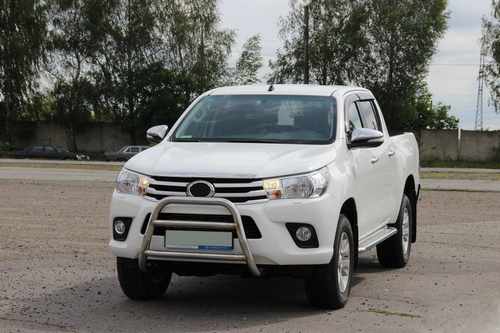 Передній захист WT023 (нерж) для Toyota Hilux 2015+ рр