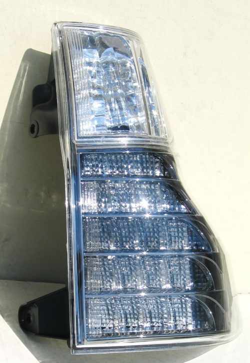 Задні ліхтарі чорні LED для Toyota Prado 150 2009-2013