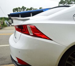 Спойлер лип на багажник Lexus IS 2013- ABS пластик под покраску