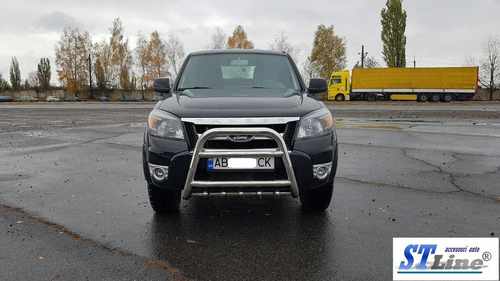 Кенгурятник QT008 (нерж) для Ford Ranger 2007-2011 рр