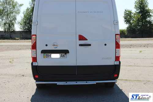 Задня дуга AK011 (нерж.) для Opel Movano 2010-2021 рр