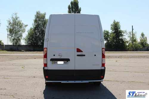 Задня дуга AK011 (нерж.) для Opel Movano 2010-2021 рр