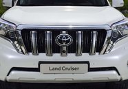 Решітка радіатора ПІД КАМЕРУ Toyota Land Cruiser Prado 150 рестайлінг 2013-2017