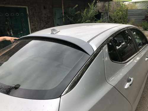 Козирок на скло Kia Optima 2010-2015 ABS пластик під фарбування