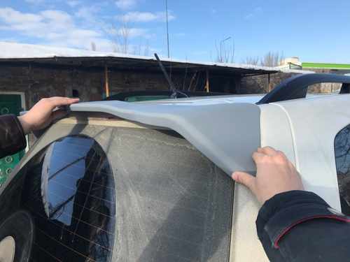 Спойлер козирок Subaru Forester 2013-2018 ABS пластик під фарбування