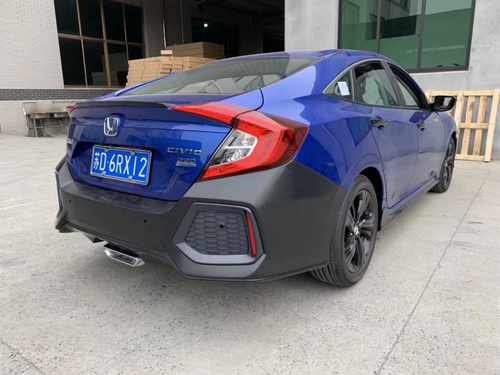 Бампер задній SI Honda Civic 4D 2016-2019 комплектний