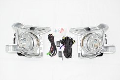 Противотуманные фары Toyota Land Cruiser 200 рестайлинг 2012 (полный установочный комплект)