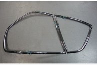 Хром накладки на стопи BMW 3 series E90 2005-2011