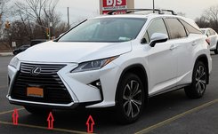 Юбка губа переднего бампера Lexus RX 2015-2019