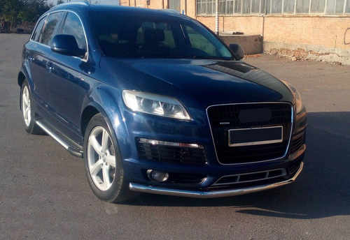 Передній захист ST008 (нерж.) d42 для Ауди Q7 2005-2015 