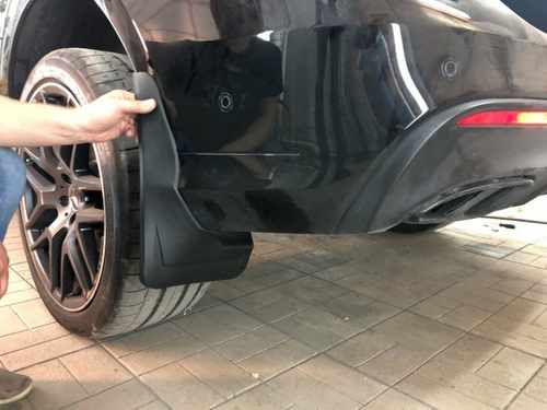 Задні бризковики Mercedes Benz GLE W166 15-18 AMG ОБВІС!