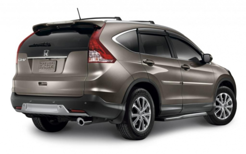 Спойлер козирок задніх дверей Honda CR-V 2013-ABS пластик під фарбування